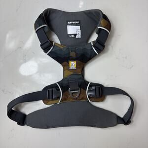 Ruffwear Front Range Dog Harness Size L/XL Mountain Camo